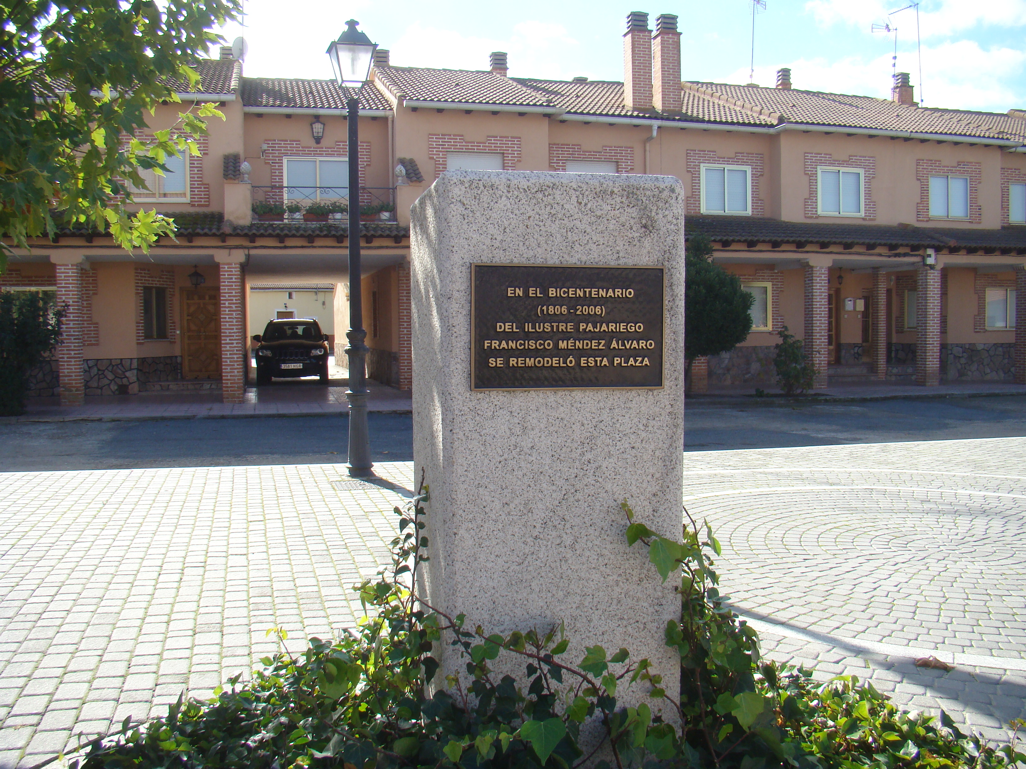 Homenaje a Francisco Méndez Álvaro en su pueblo natal