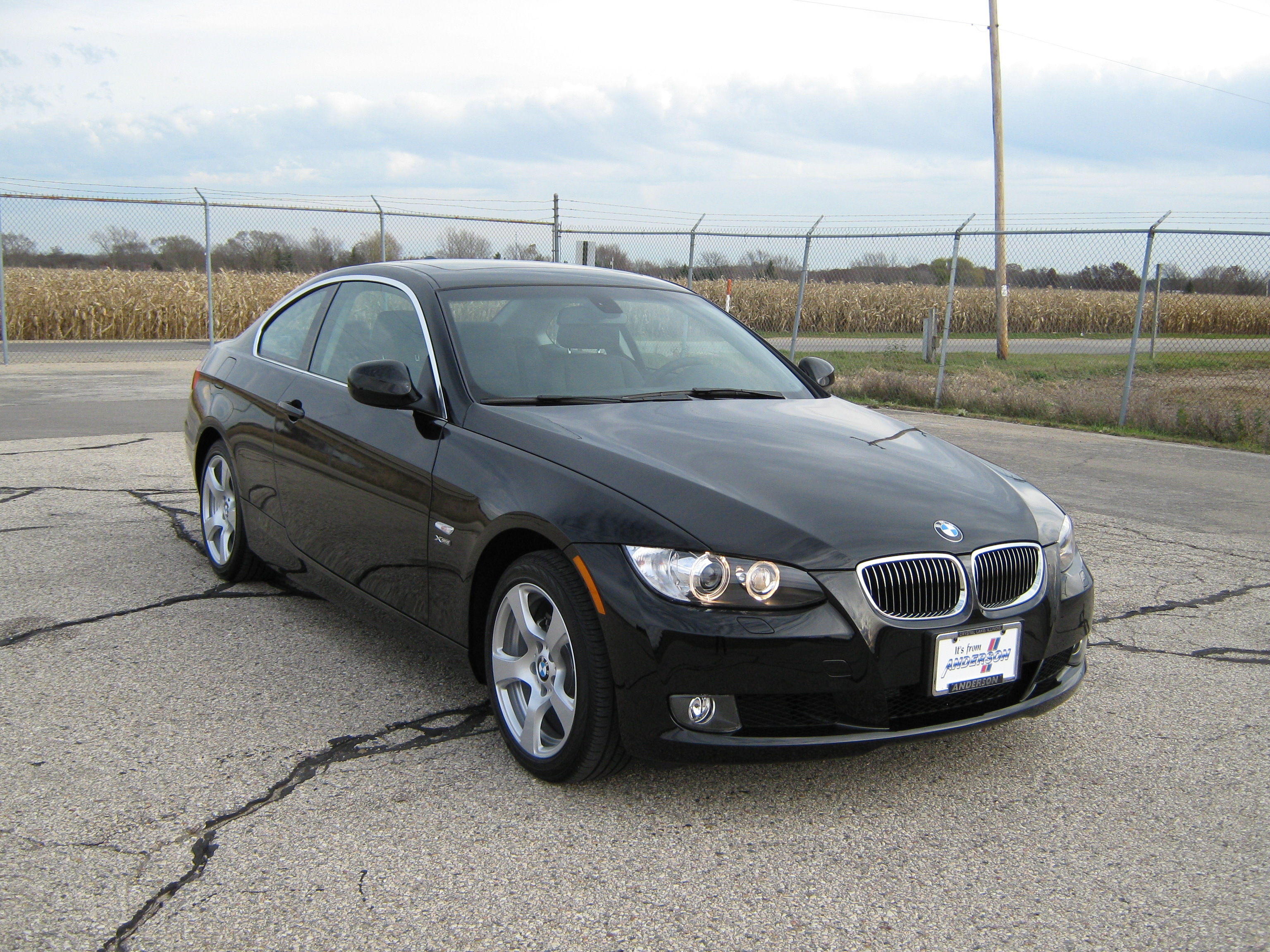 bmw 328i coupe blacked out