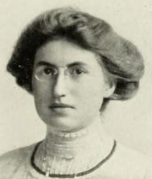 Dorothea de Schweinitz, from the 1912 yearbook of Smith College