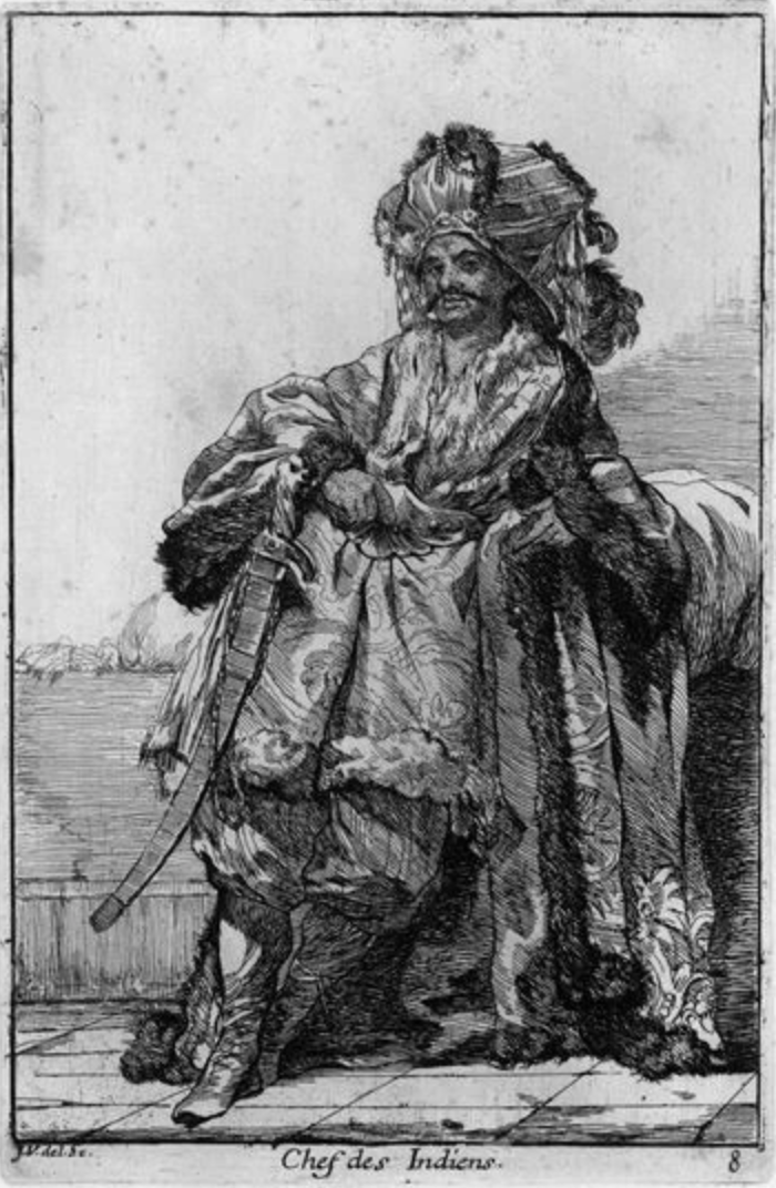 File:J M Vien Turkish Masquerade Costumes Carnival Rome 1748 - Chef des Indiens.png - Wikimedia Commons