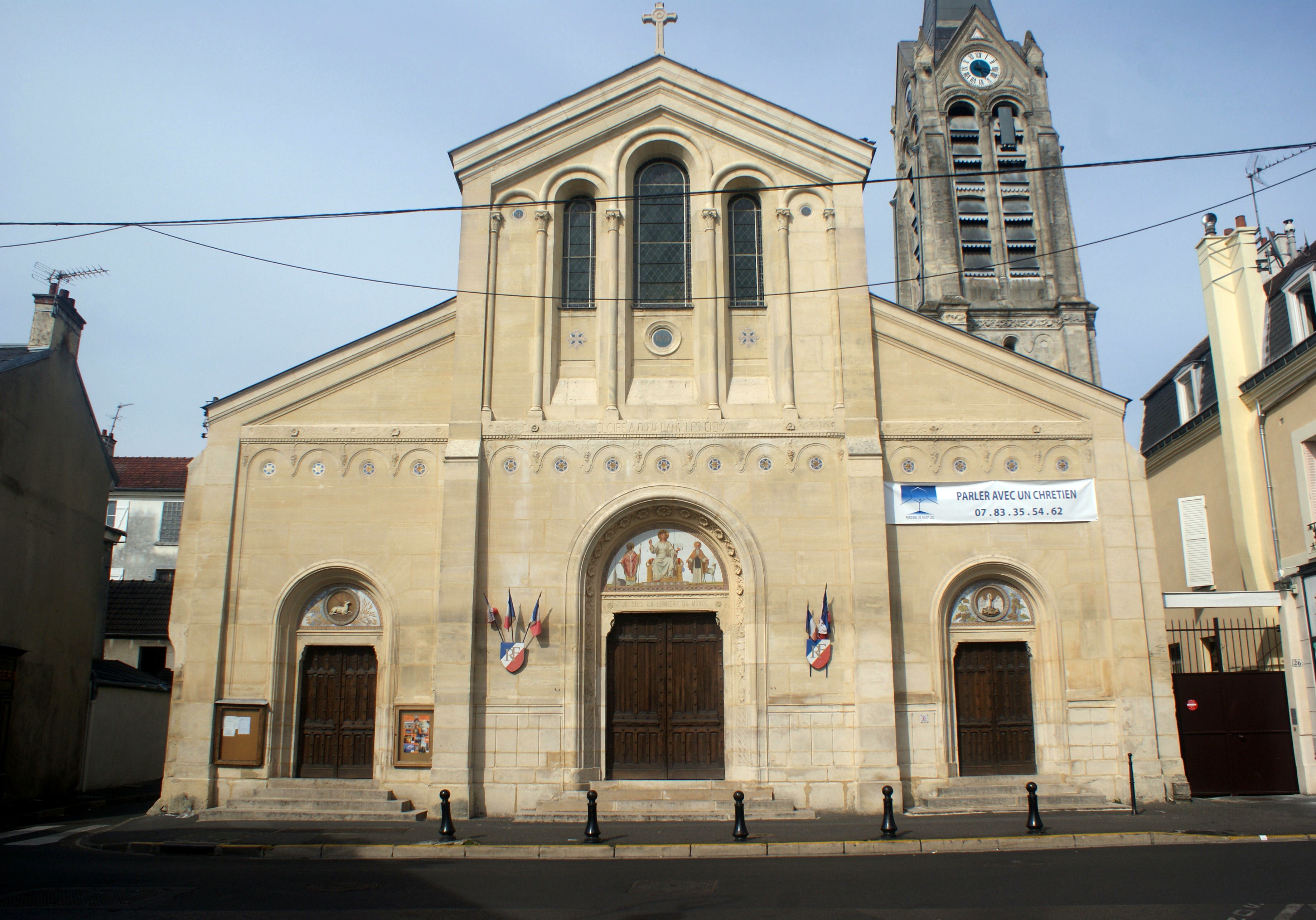 Eglise Saint-Leu-Saint-Gilles  France Île-de-France Val-d'Oise Saint-Leu-la-Forêt 95320