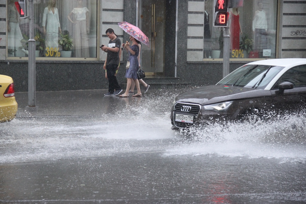 Москва был ли дождь