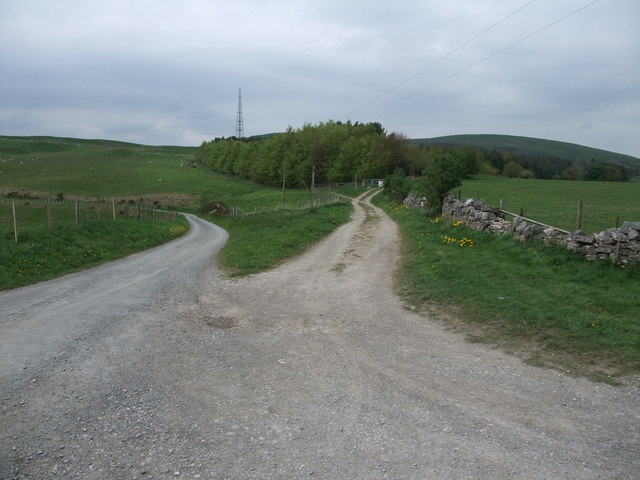 File:Offa's Dyke Path entering the southern end of the Clwydian Range - geograph.org.uk - 1304921.jpg