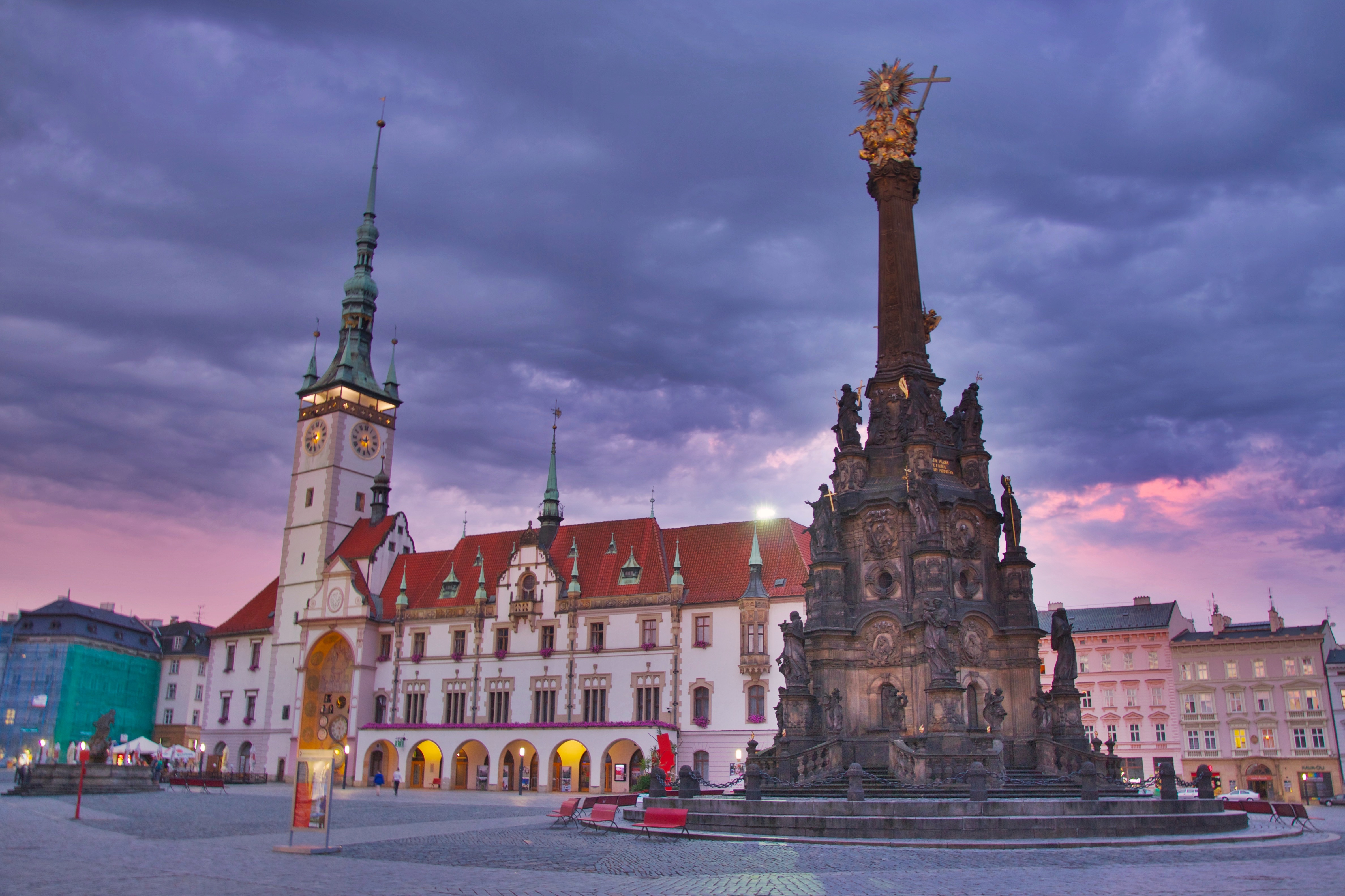 Olomouc is one of the most popular places in the Czech Republic to visit. The city features a variety of historical buildings and beautiful architecture. 