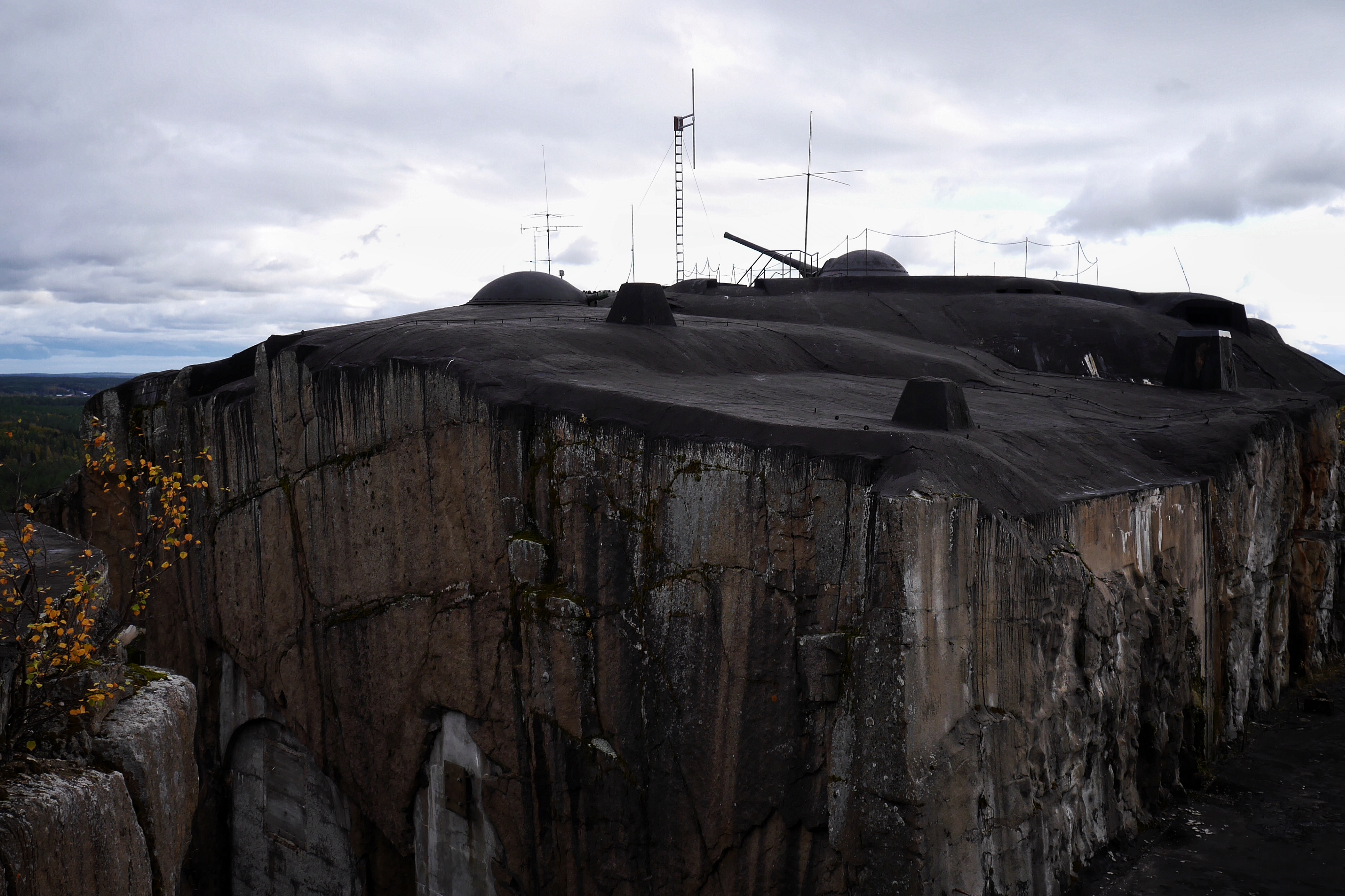 SWEDEN  Rödbergsfortet - The fortress of Boden!