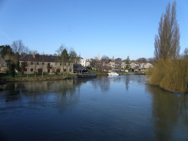 River Nene towards Islip - geograph.org.uk - 1178176