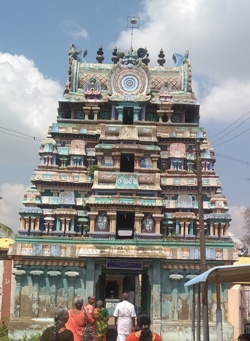 <span class="mw-page-title-main">Cherugudi Sukshmapureeswarar Temple</span> Shiva temple in Tamil Nadu, India