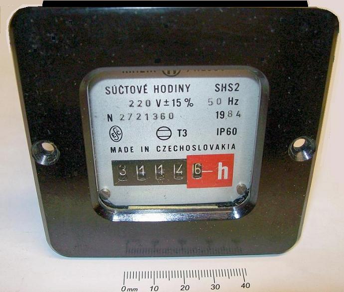 Betriebsstundenzähler 230V, AC 100-240V Digitalanzeige  Betriebsstundenzähler Genauigkeit Betriebsstundenzähler Hohe Genauigkeit  Timer 50/60HZ