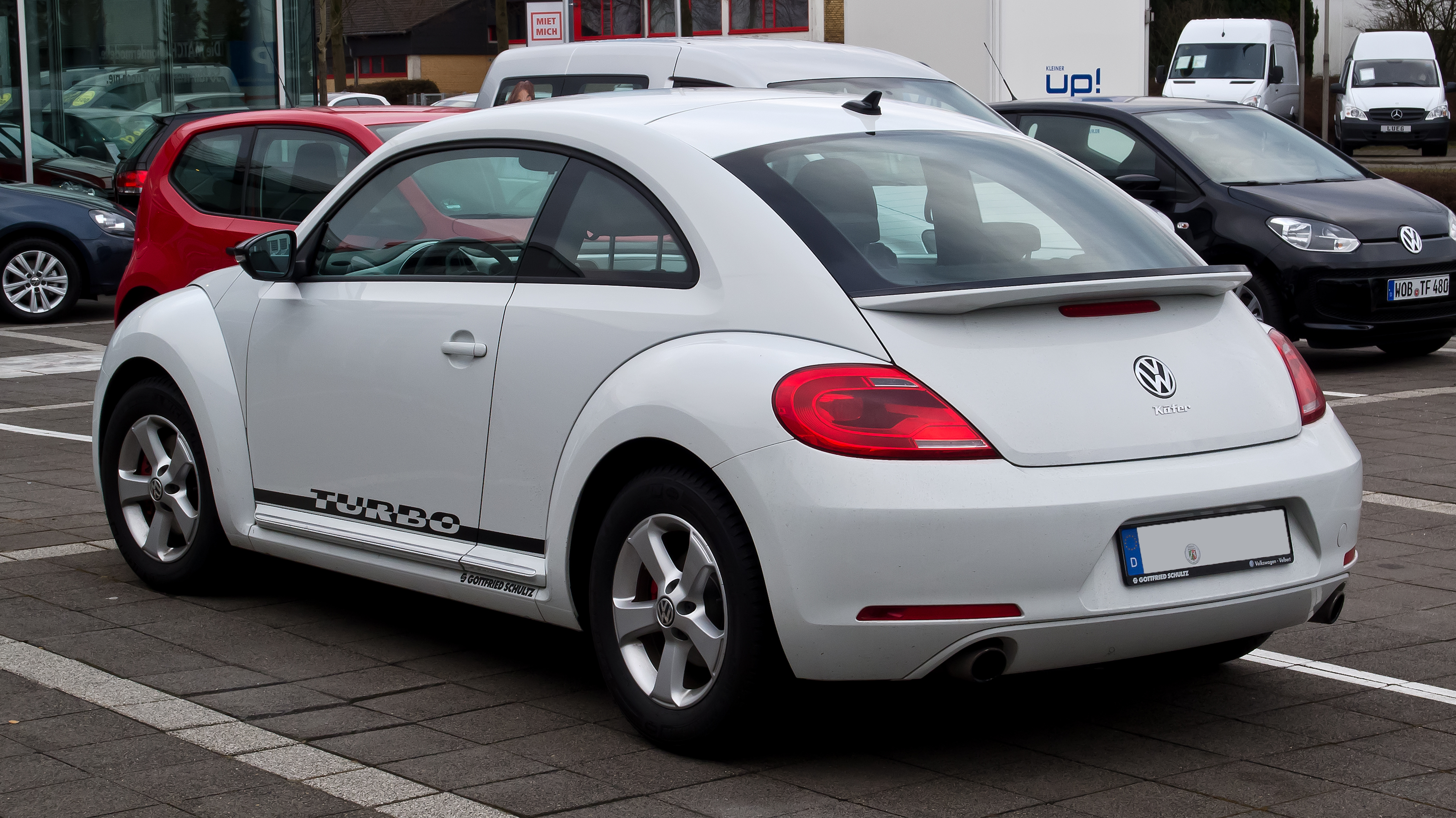 File:VW Beetle 2.0 TSI Sport – Heckansicht, 11. März 2012, Velbert.jpg -  Wikimedia Commons
