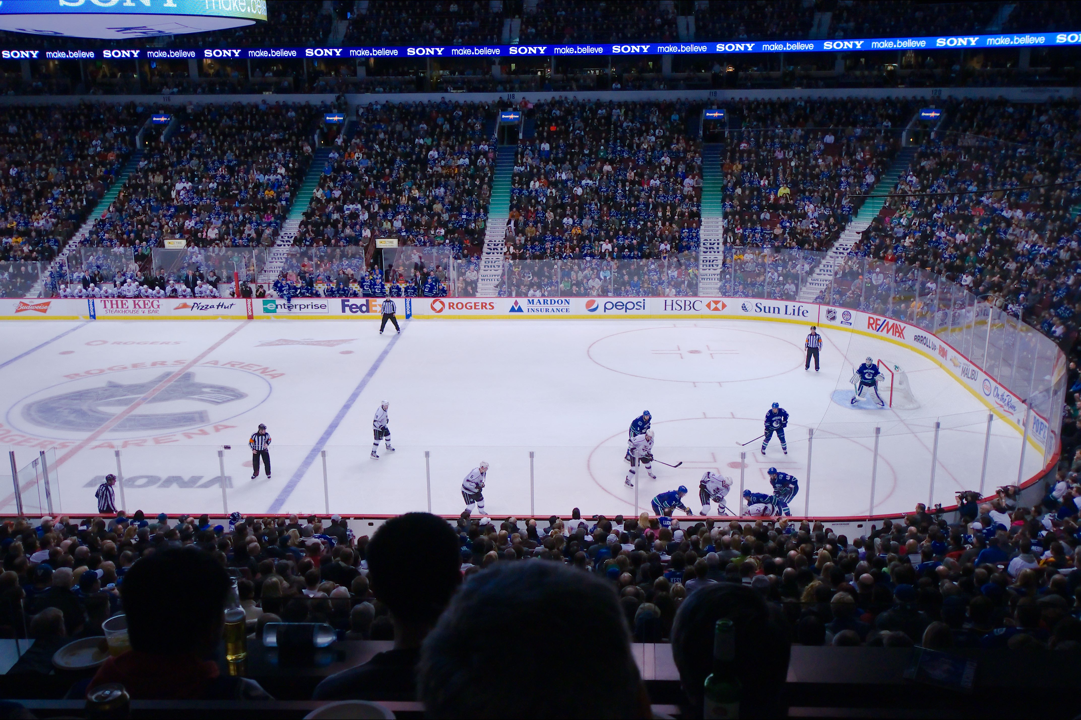 Rogers Arena Seating Chart For Canucks Games