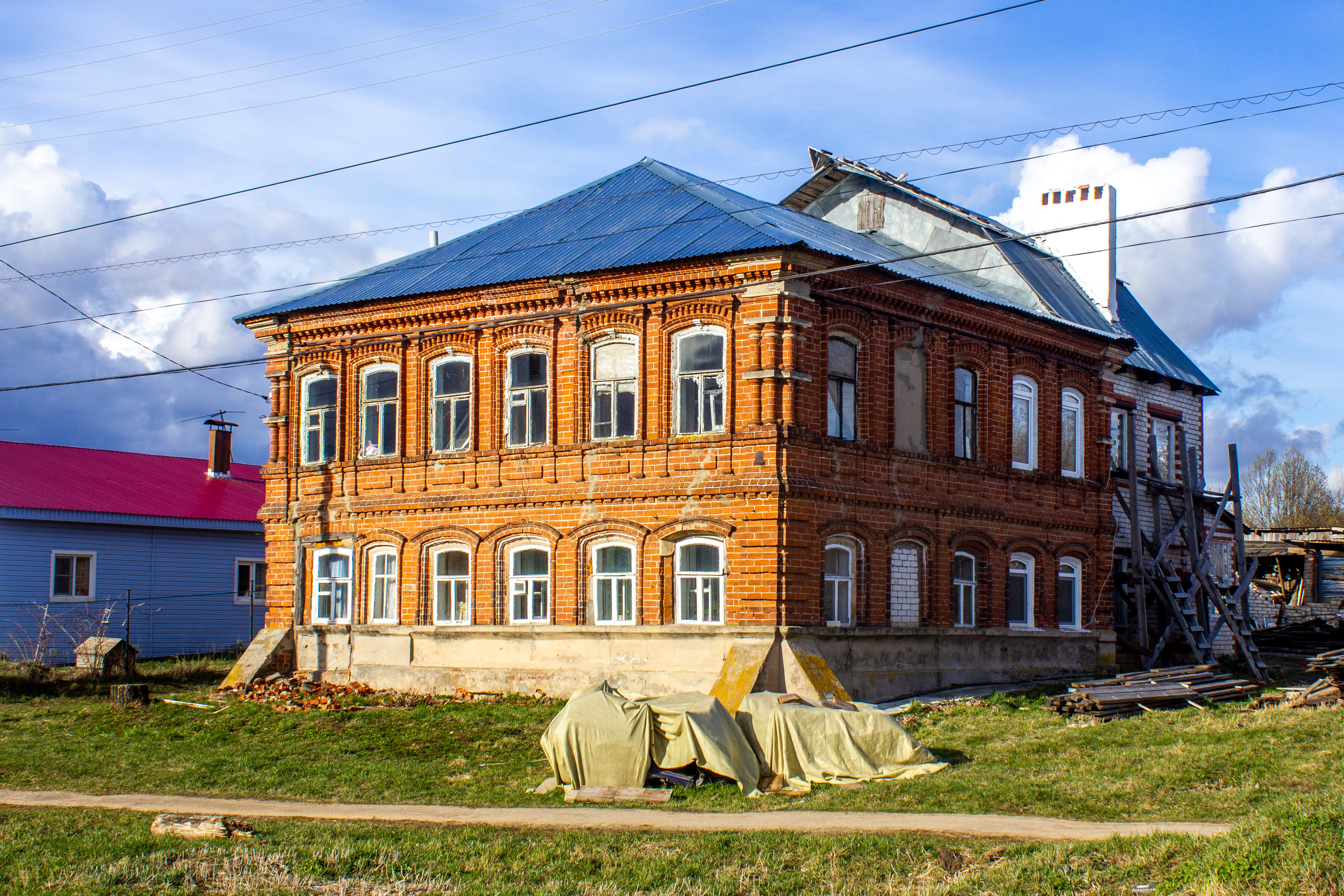 Каменка нижегородская. Дом Ушакова Богородский район Нижегородская область.