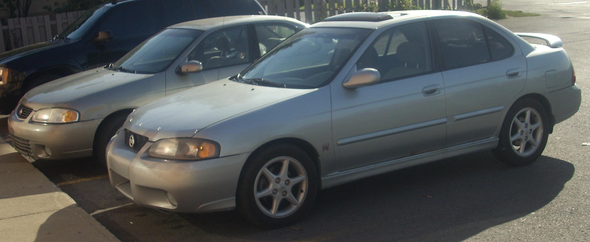 03 Nissan sentra se-r spec v exhaust #8