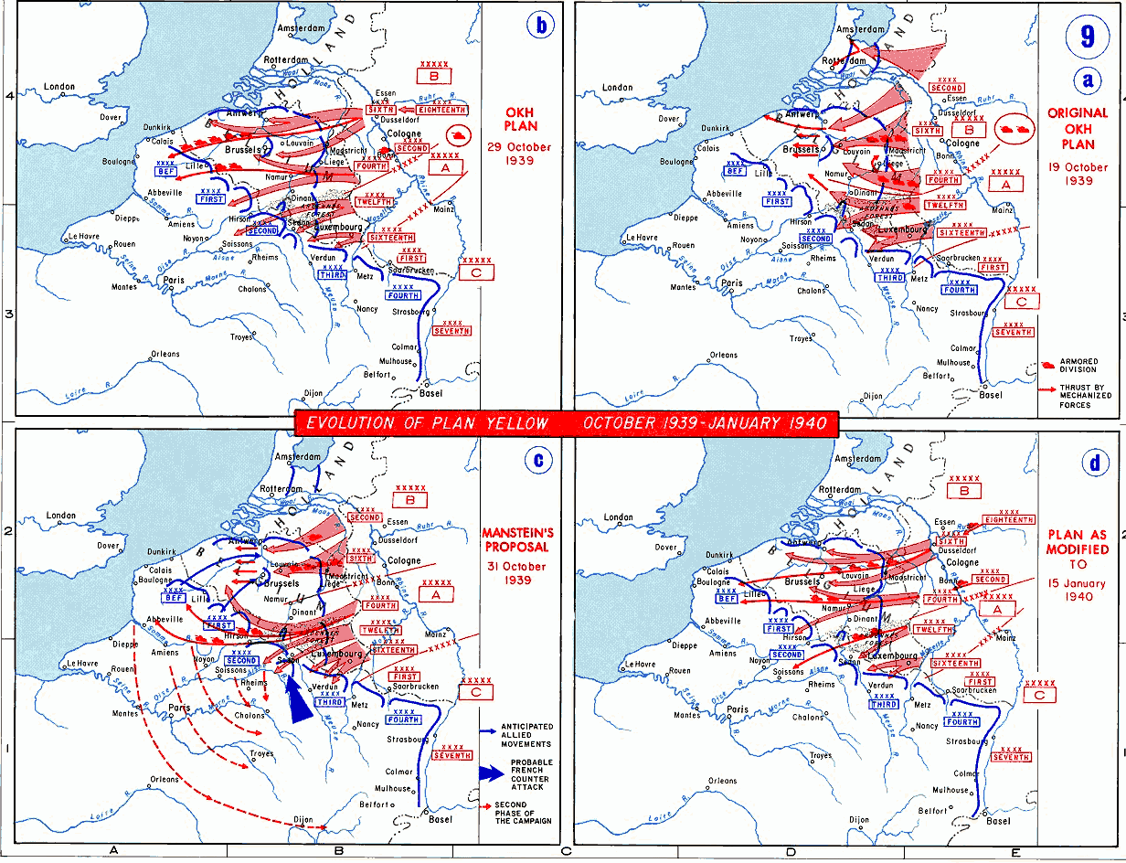 Карта франции 1940