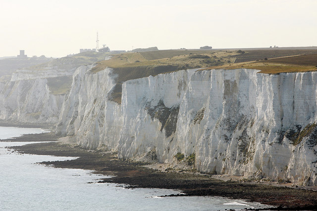 File:Aerial photo showing Fan Bay, Dover Cliffs - geograph.org.uk - 1502151.jpg