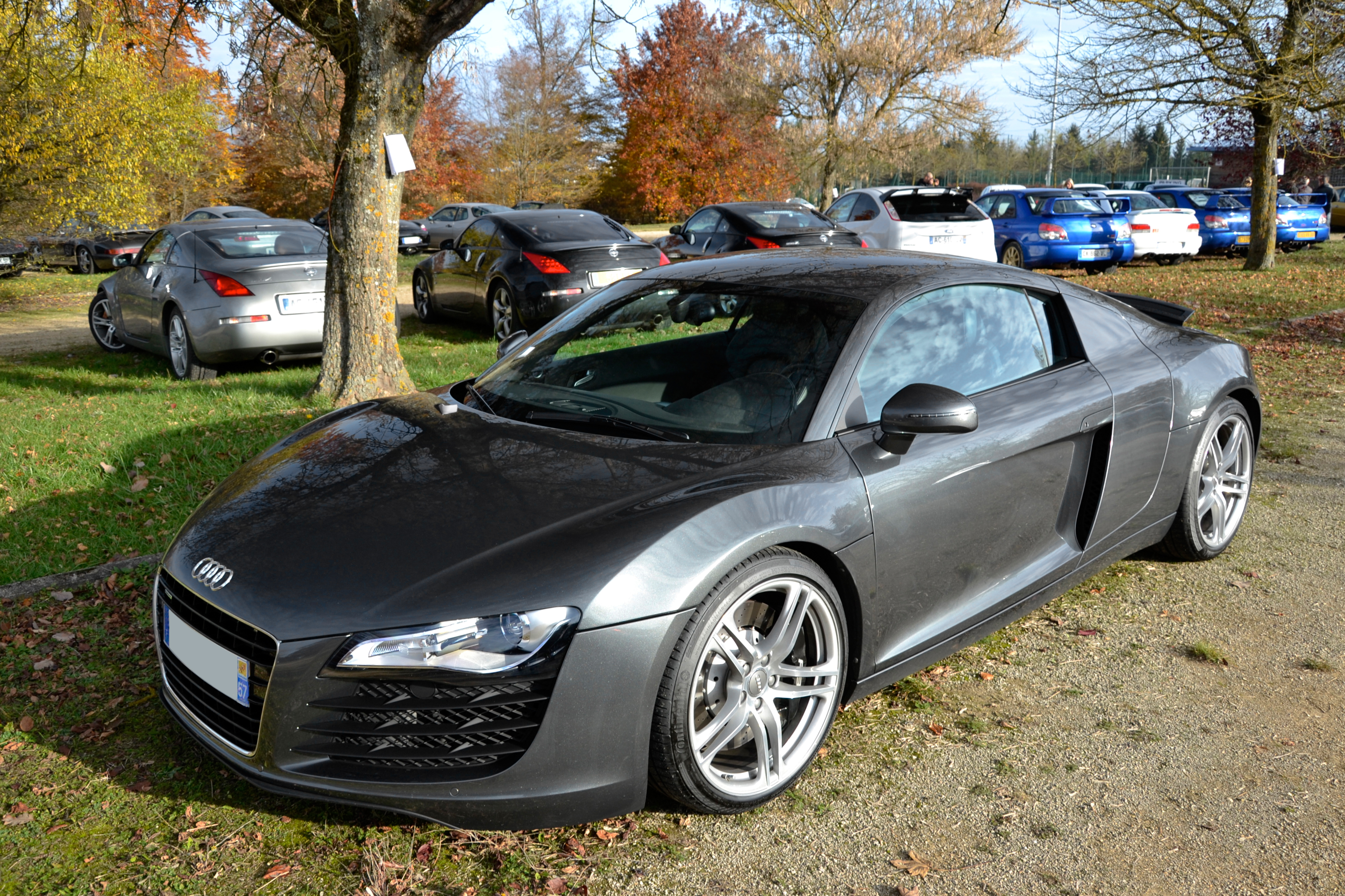 Audi r8 Spider багажник на крышу