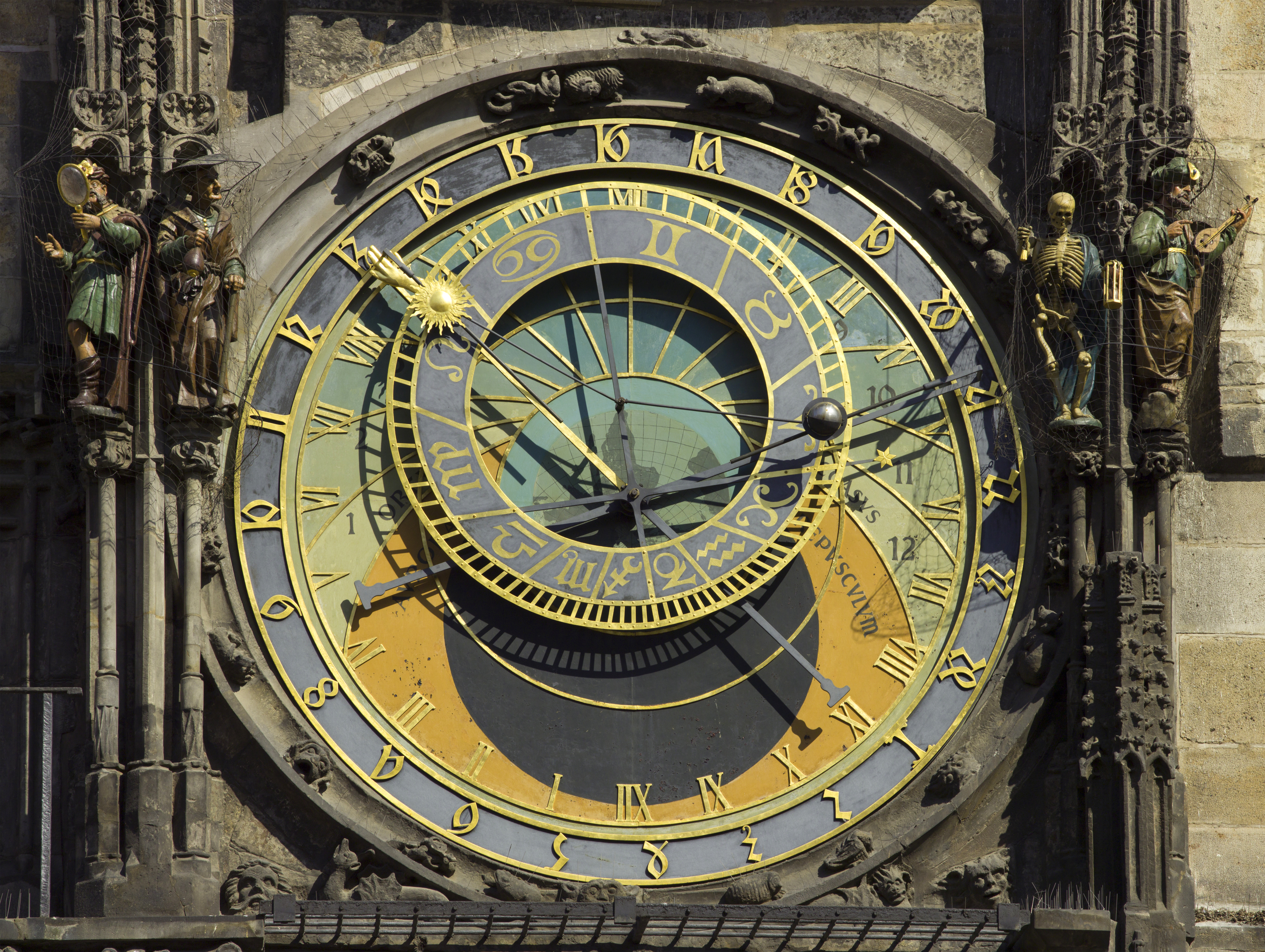 Amazon.com: CafePress Prague Astronomical Clock Tower in Old Town Square  Unique Decorative 10