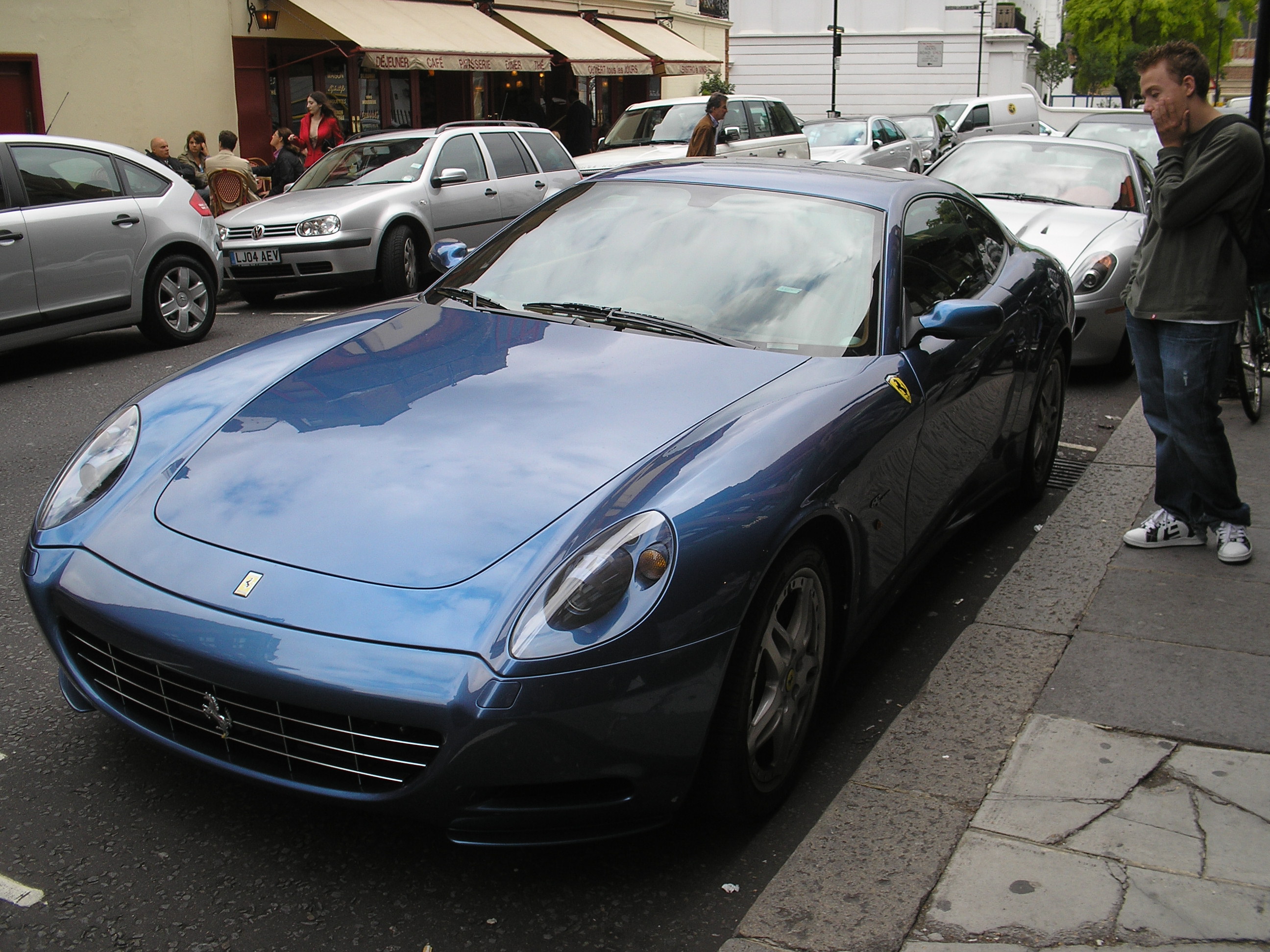 Ferrari 612 Scaglietti РіРѕР»СѓР±РѕР№