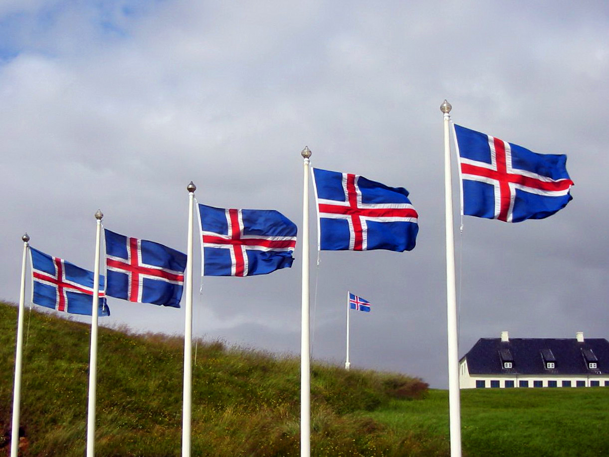 Iceland flags