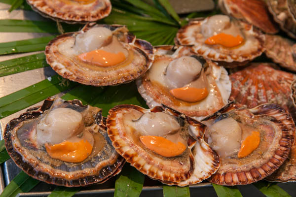 Coquilles Saint-Jacques. From Driving the Old Salt Route in France
