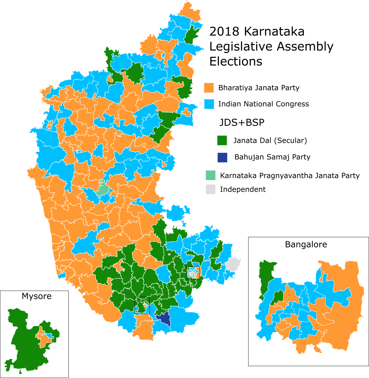 2018 Karnataka Legislative Assembly election Wikipedia