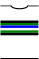 Black green blue white green black