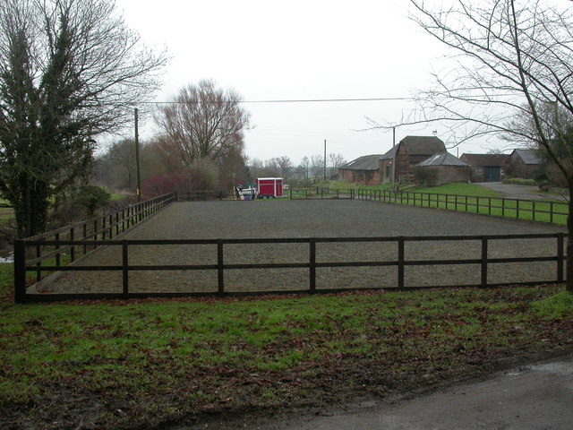 File:Knighton, horse training ground - geograph.org.uk - 1672055.jpg