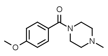 Methoxypiperamide (MeOP, MEXP) ((4-methoxyphenyl)(4-methylpiperazin-1-yl)methanone)