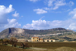 Castel di Iudica Comune in Sicily, Italy