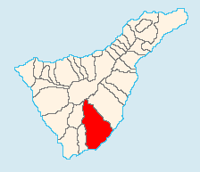 Granadilla de Abona - Carte