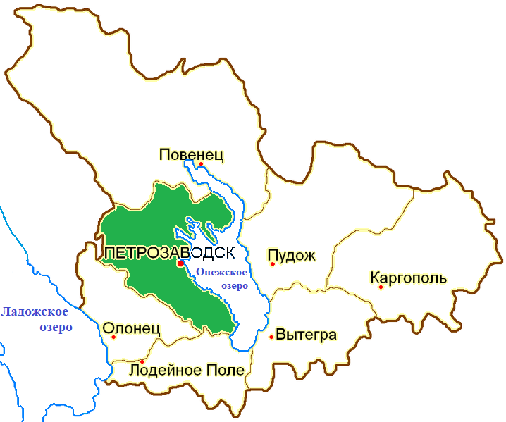 Губерния петрозаводск. Петрозаводский уезд. Петрозаводская Губерния. Карта Повенецкого района. Олонецкие горные заводы на карте.