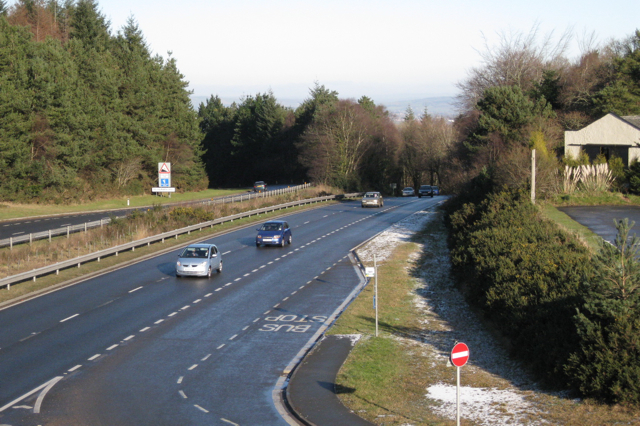 File:A380 at the top of Telegraph Hill - geograph.org.uk - 1651531.jpg