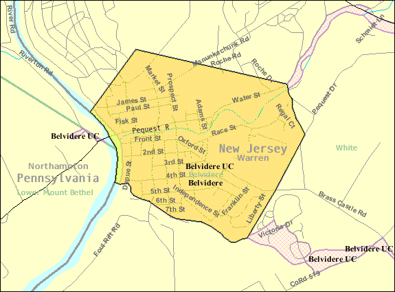 File:Census Bureau map of Belvidere, New Jersey.png