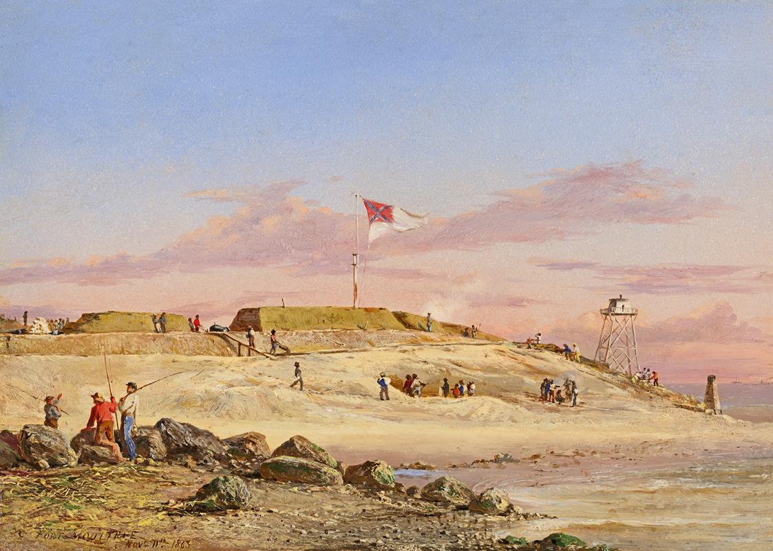 File:Conrad Wise Chapman - Fort Moultrie, Nov. 11, 1863.jpg