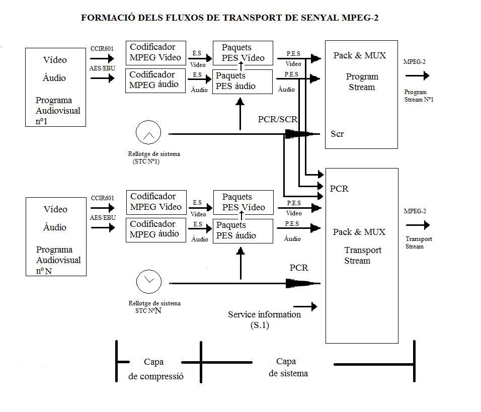 Programming streams. Схема формирования TS mpeg2. Transport Stream MPEG 2 структура. Mpeg2 program Stream. MPEG-Dash.