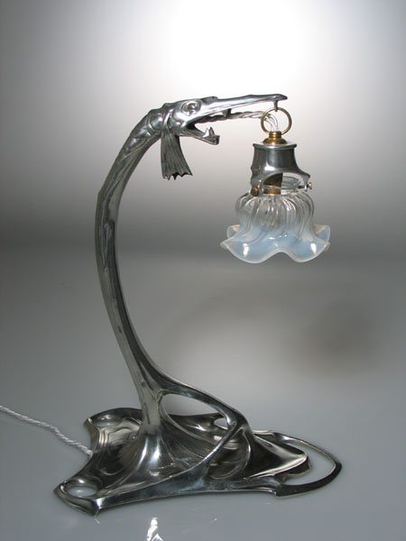 Lamp by German architect Friedrich Adler (1903–04)