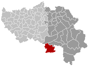 Lierneux Liège Belgium Map.png