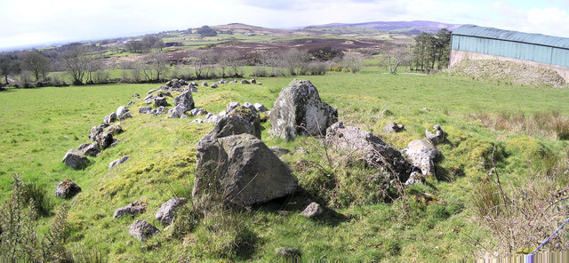 Long Cairn, Loughmacrory - geograph.org.uk - 146643