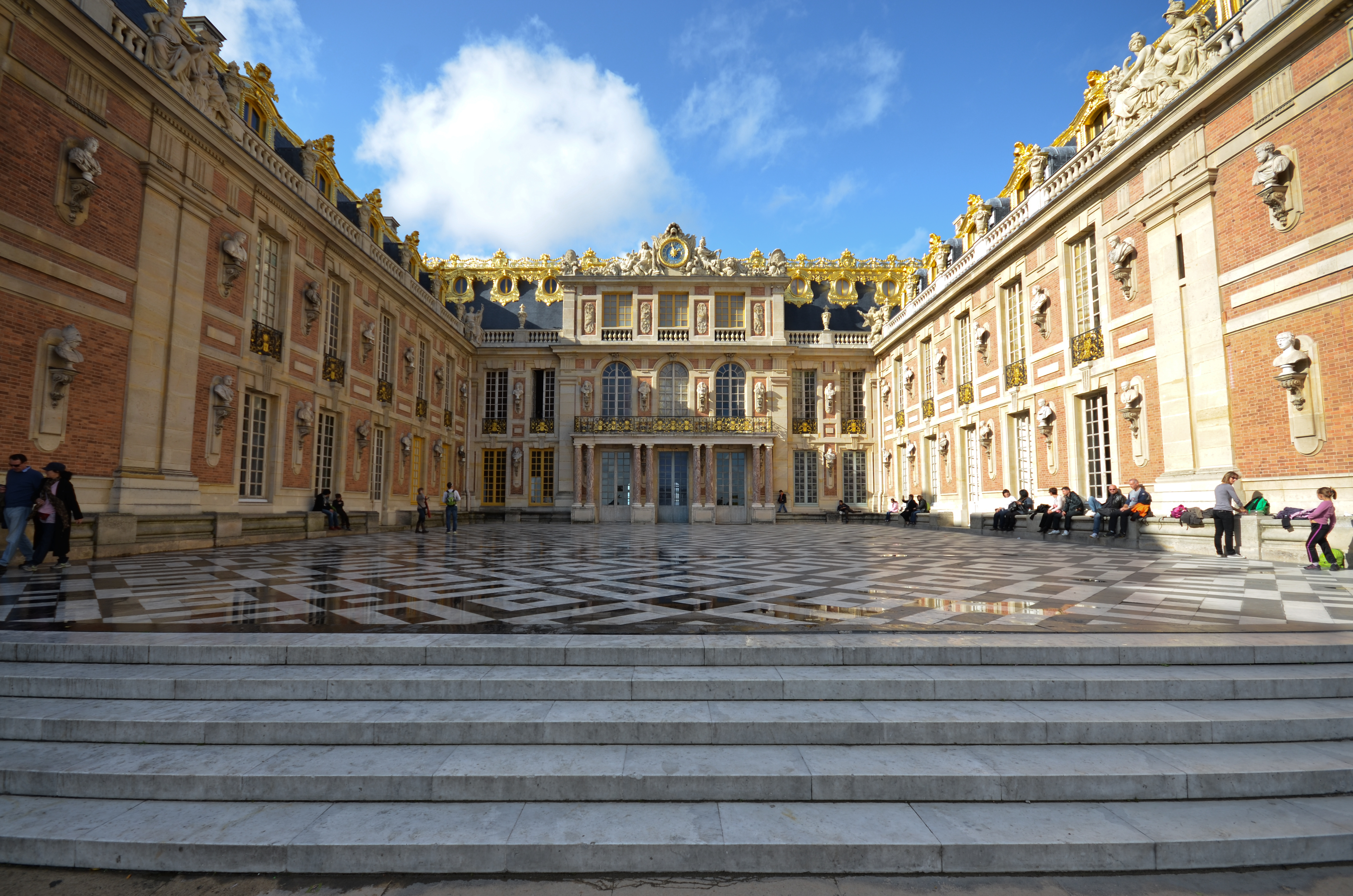 Версальский дворец в париже фото