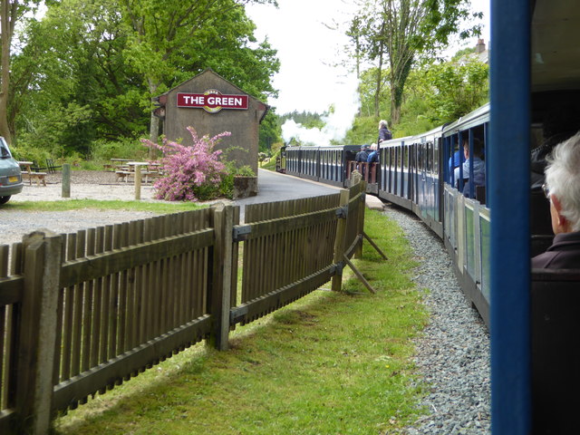 The Green railway station