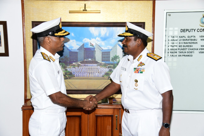 File:Rear Admiral Ajay D Theophilus took over the duties of Deputy