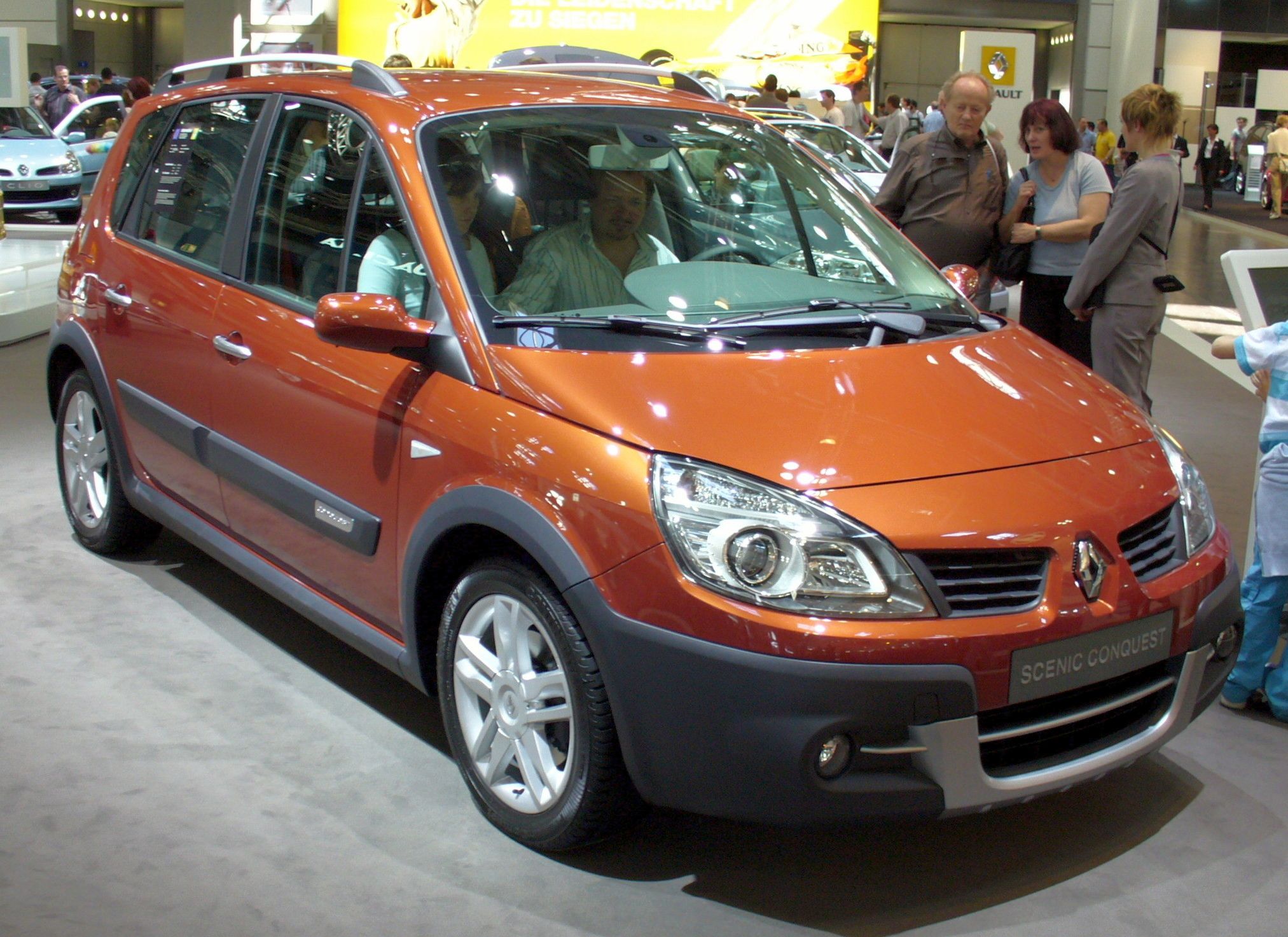 Alstublieft Lucht Niet modieus File:Renault Scenic Conquest.jpg - Wikimedia Commons