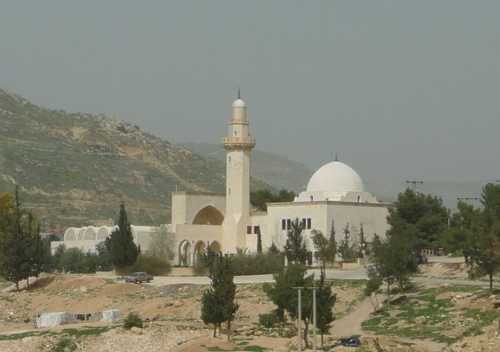 One of the claimed shrines of Shuayb, which is in Wadi Shuʿayb, Jordan, the Levant