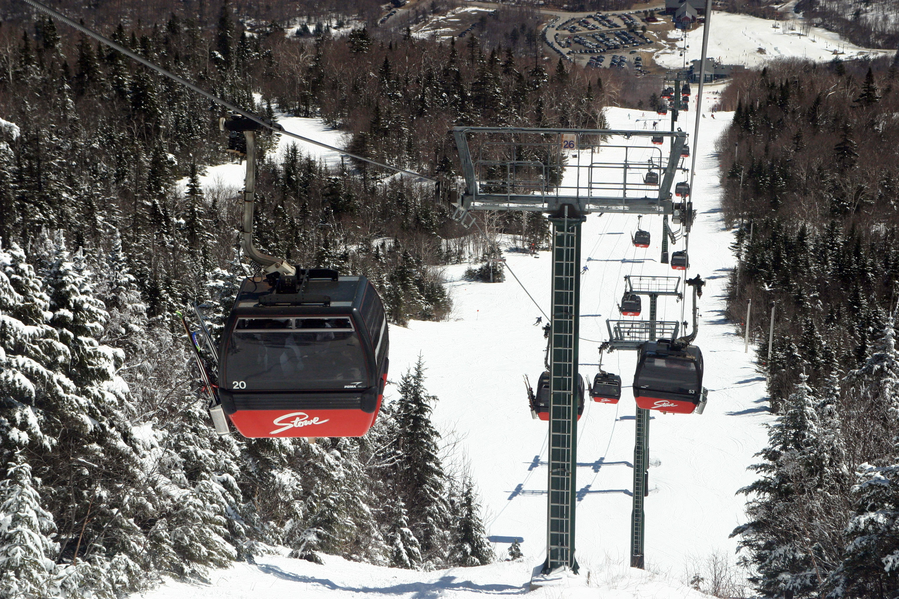 Stowe Gondola; Places to visit in Vermont