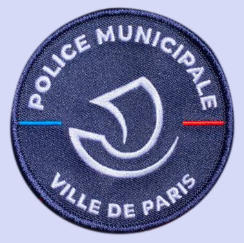 Ecusson plastifié PM - Identification officielle pour les membres de la  Police Municipale