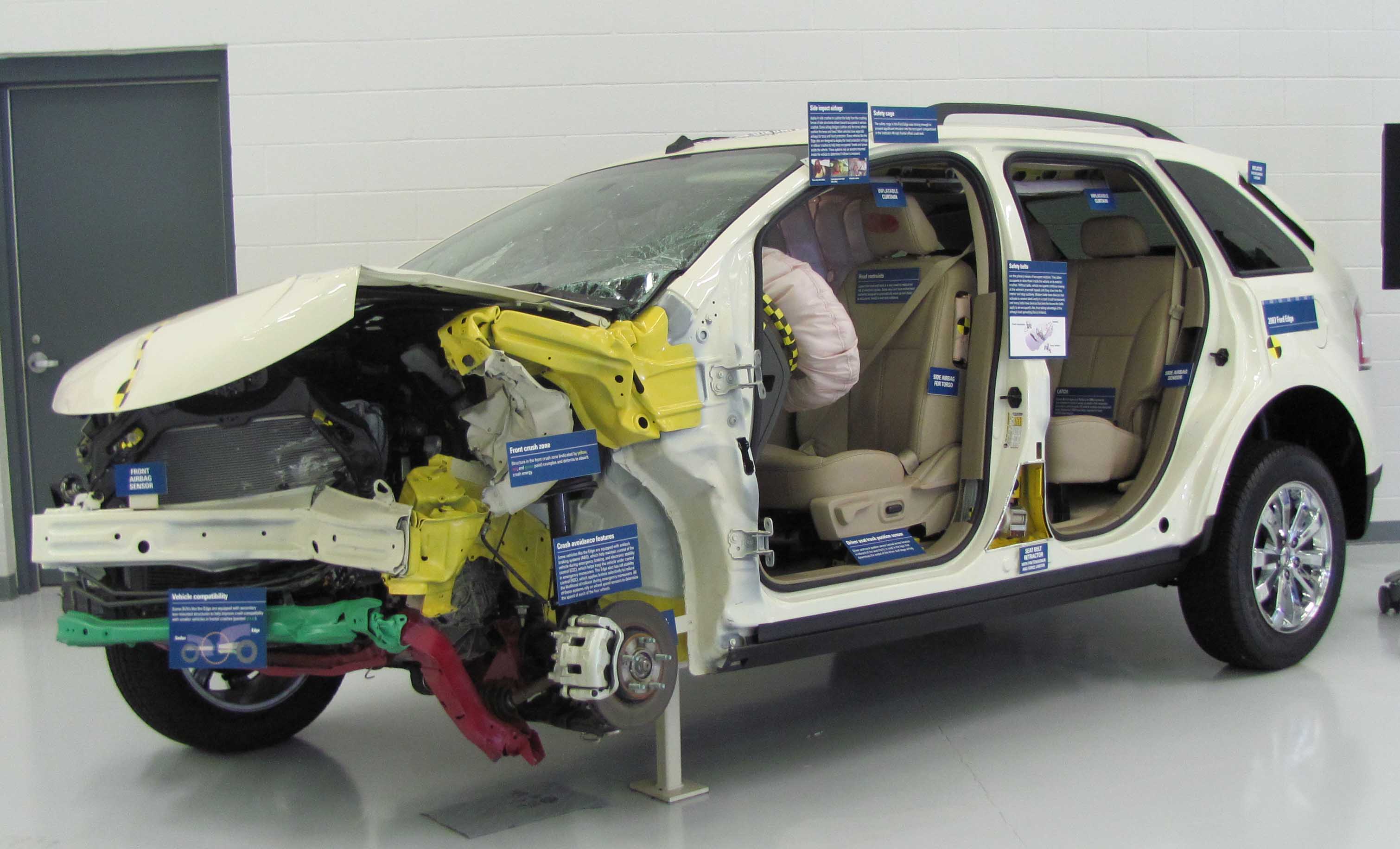 2007 Ford escape crash tests