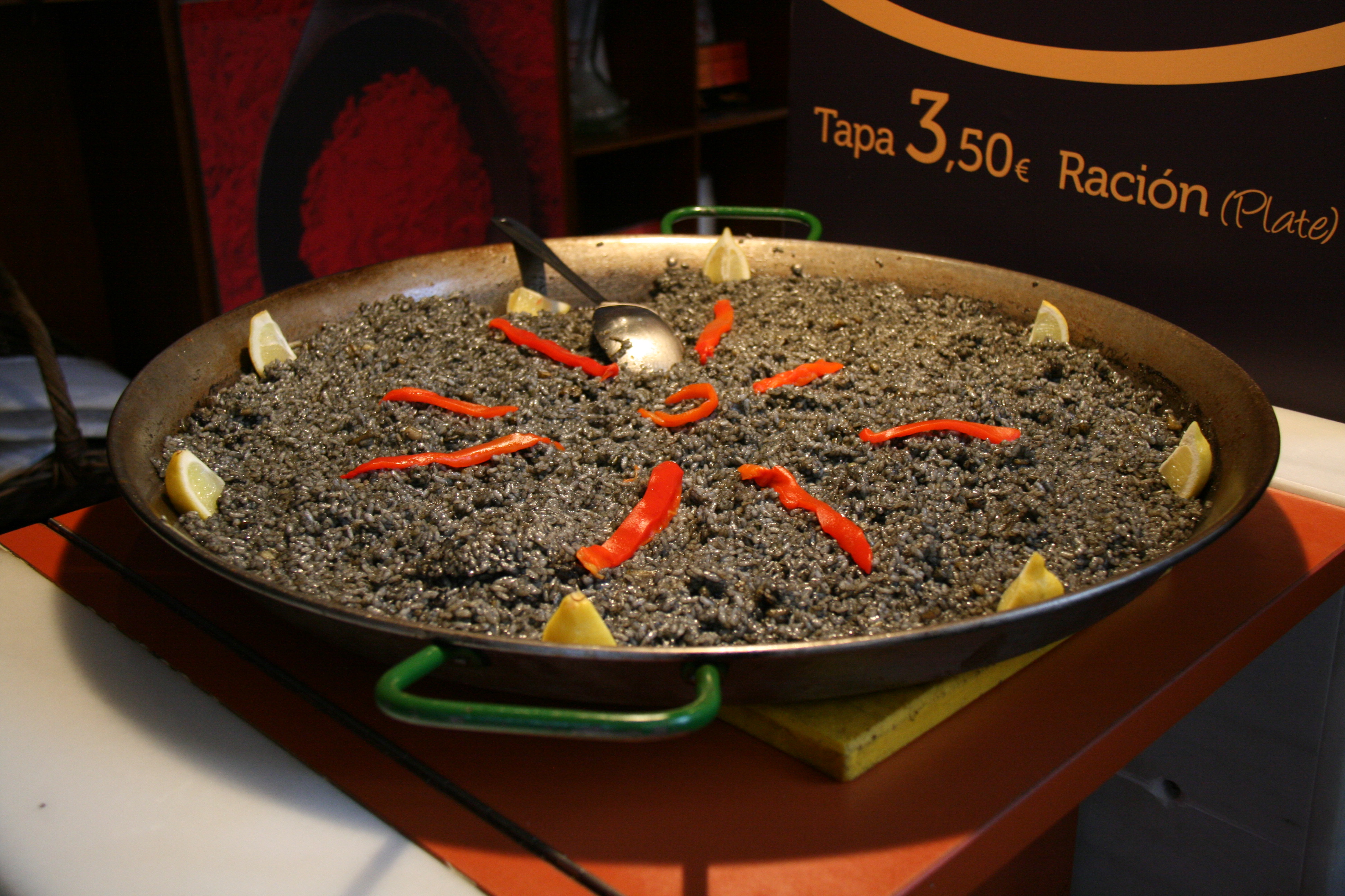 Arroz negro Valenciano