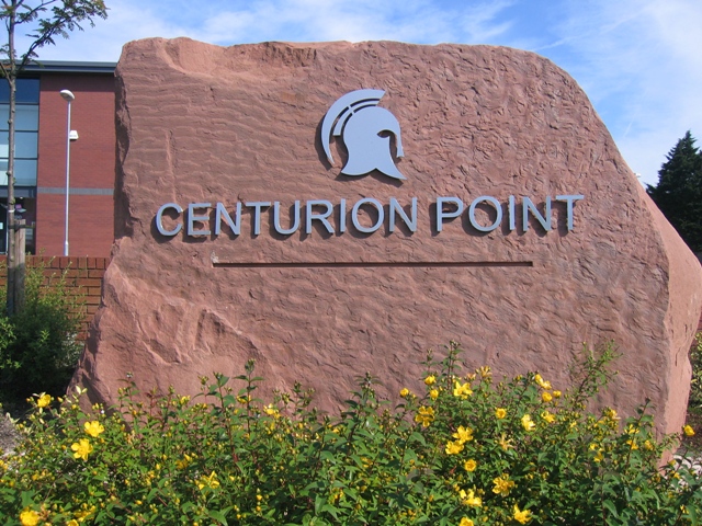 File:Centurion Point sign - geograph.org.uk - 836061.jpg