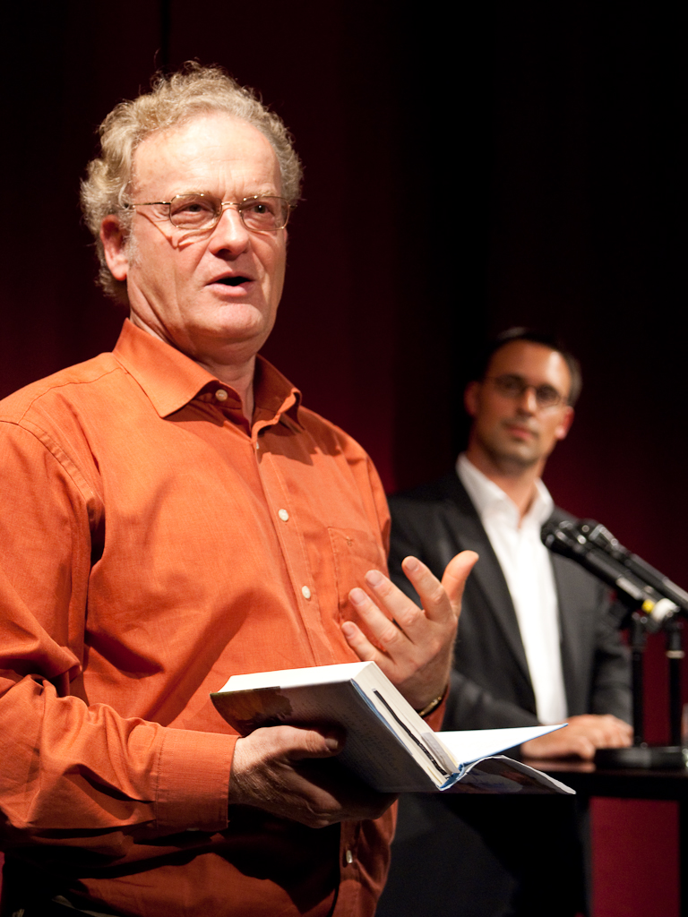 Friedrich Schorlemmer (left) in Marburg in 2009