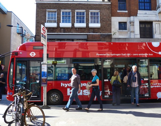 File:Hydrogen-powered bus, Covent Garden, London - geograph.org.uk - 2421941.jpg