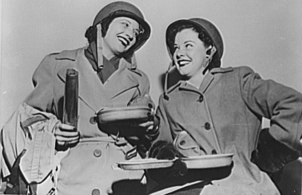 Kay Francis and Mitzi Mayfair from Four Jills in a Jeep (1944)